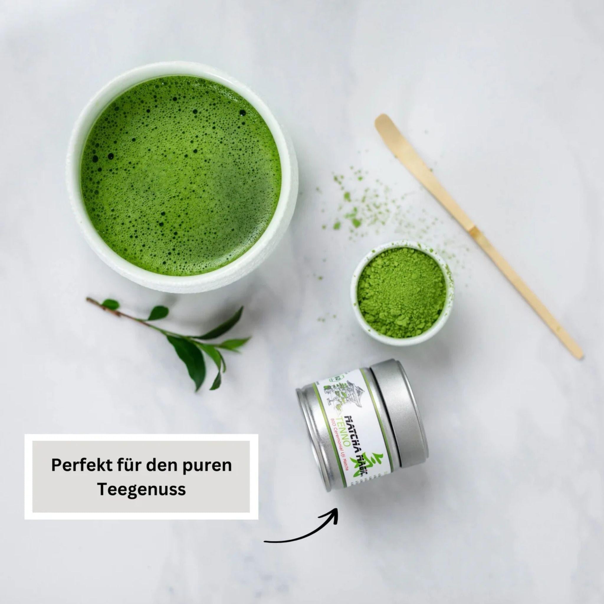 Bio Ceremonial Uji Matcha TENNO - 80g - Matcha Magic - Bio - EU Bio - general - health - montcalia.ch