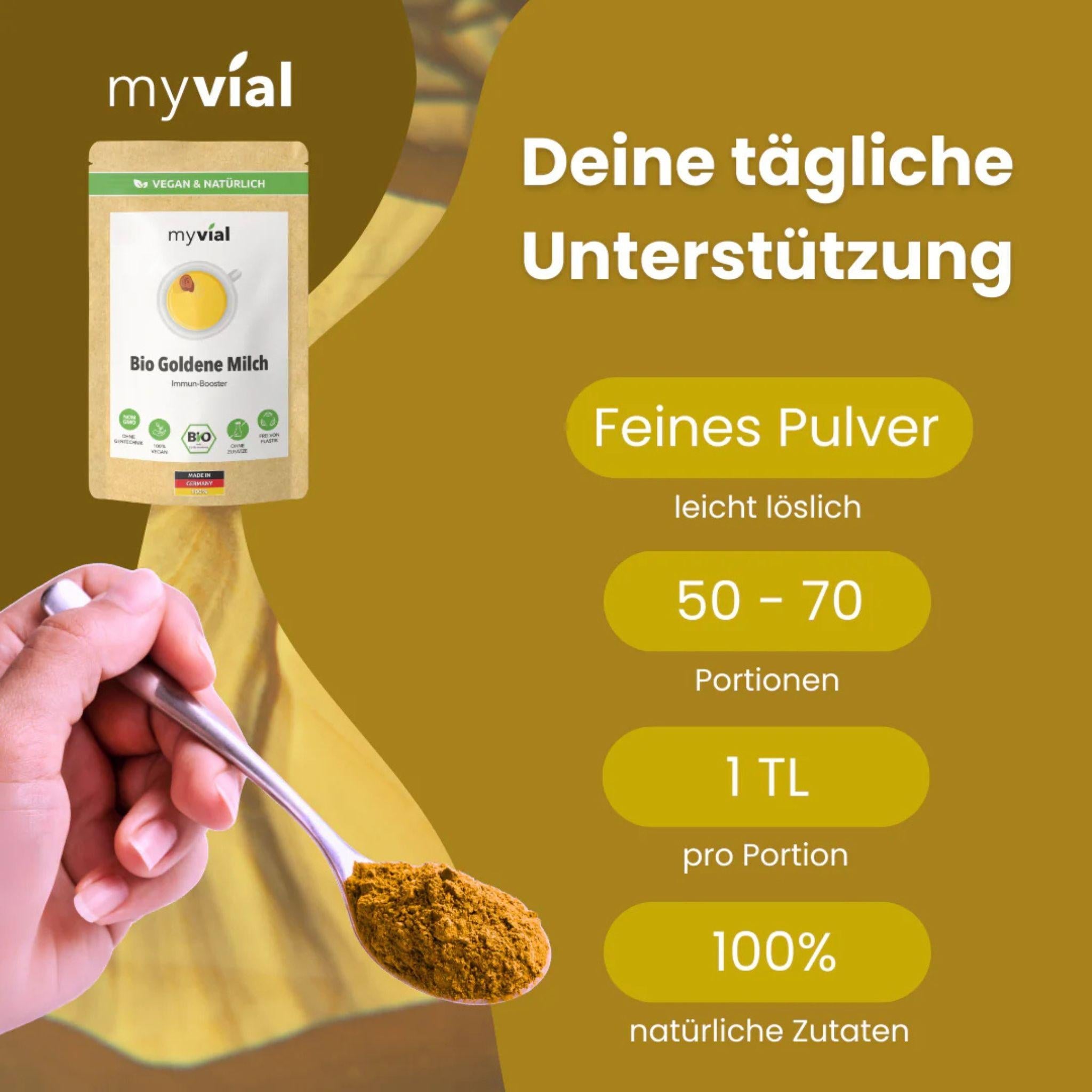 Bio Goldene Milch mit 10 Superfoods - 100g
