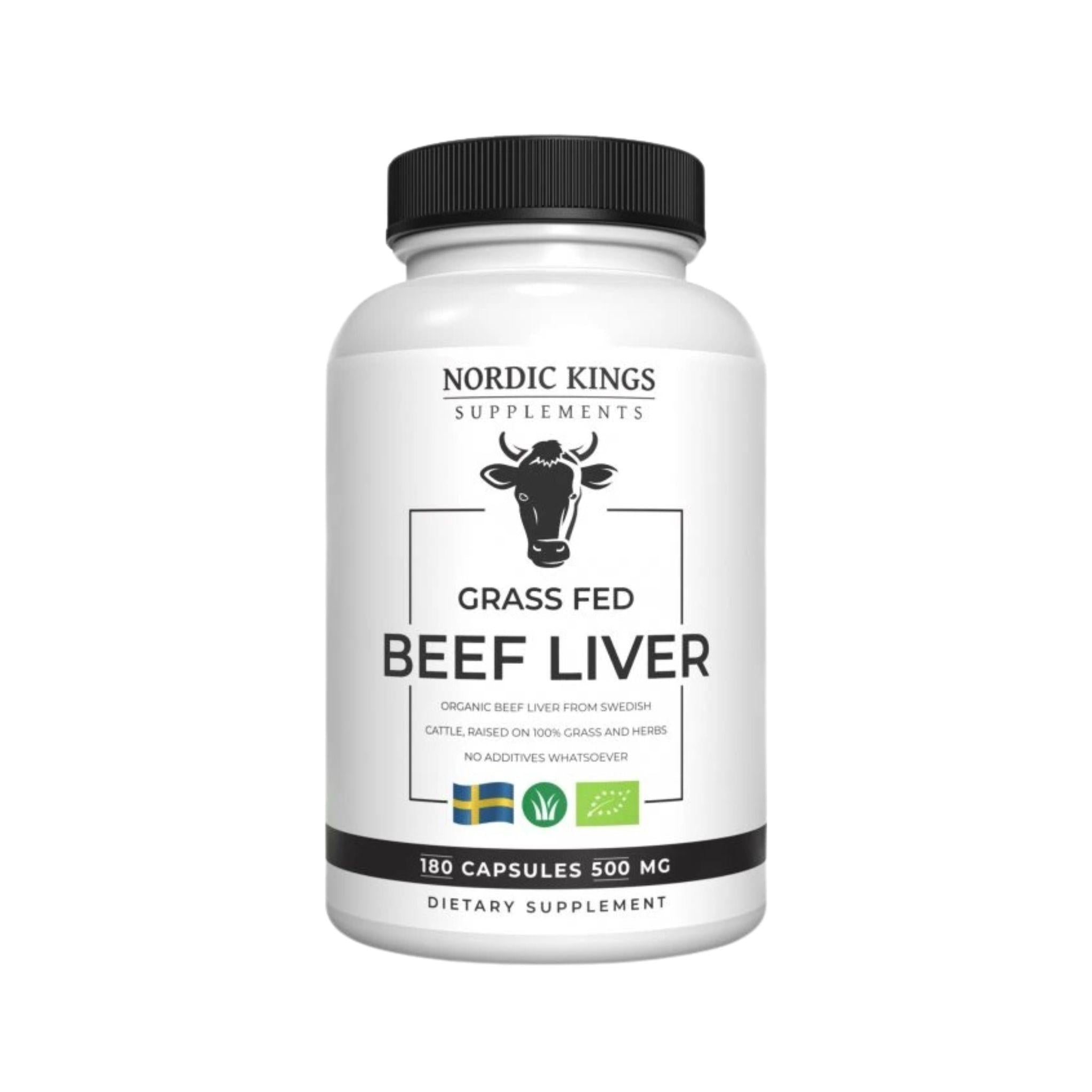 Bio Rinderleber Gefriergetrocknet - 180 Kapseln