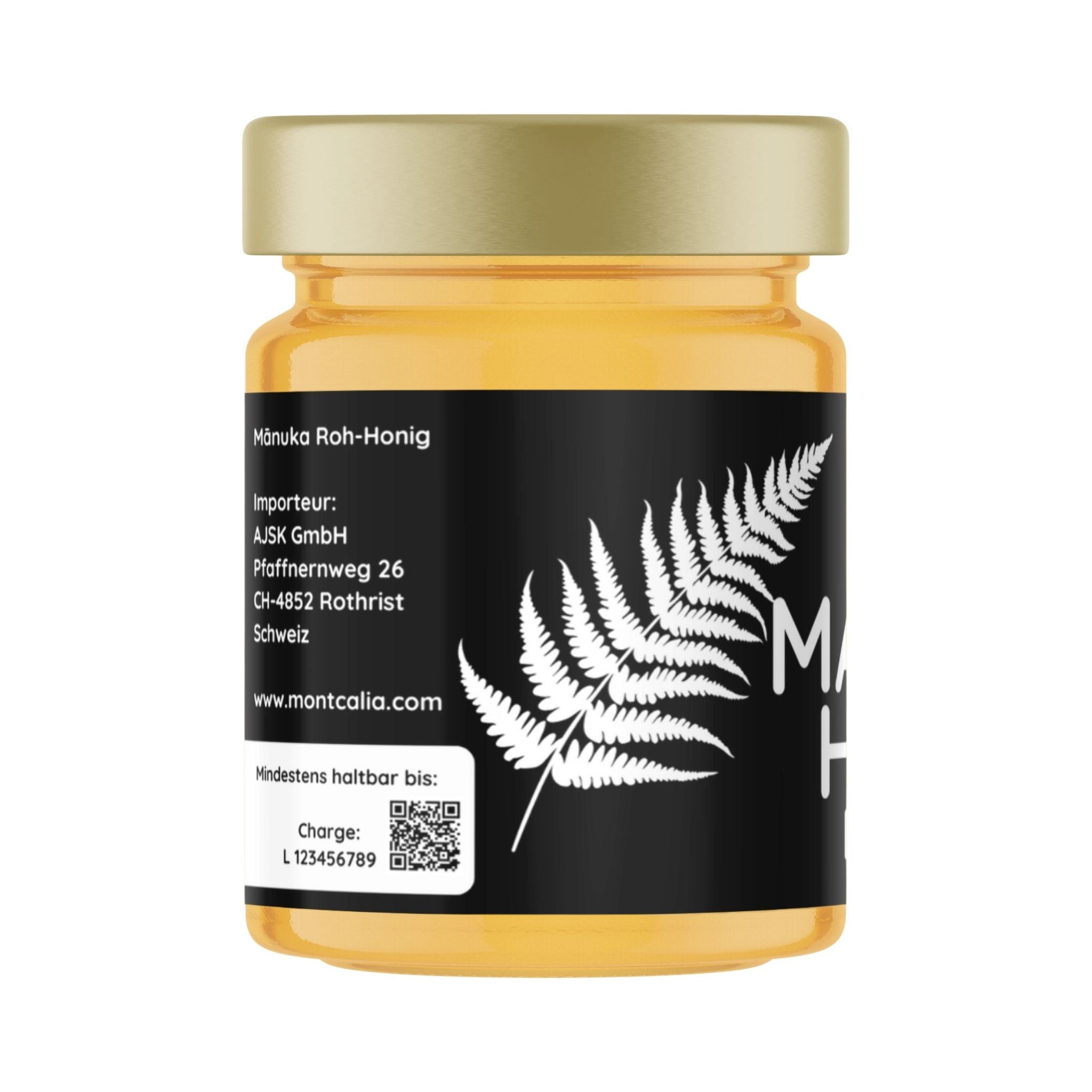 Manuka Honig MGO 250+ im Glas - 250g - Montcalia - Antibakteriell - Honey - Honig - montcalia.ch