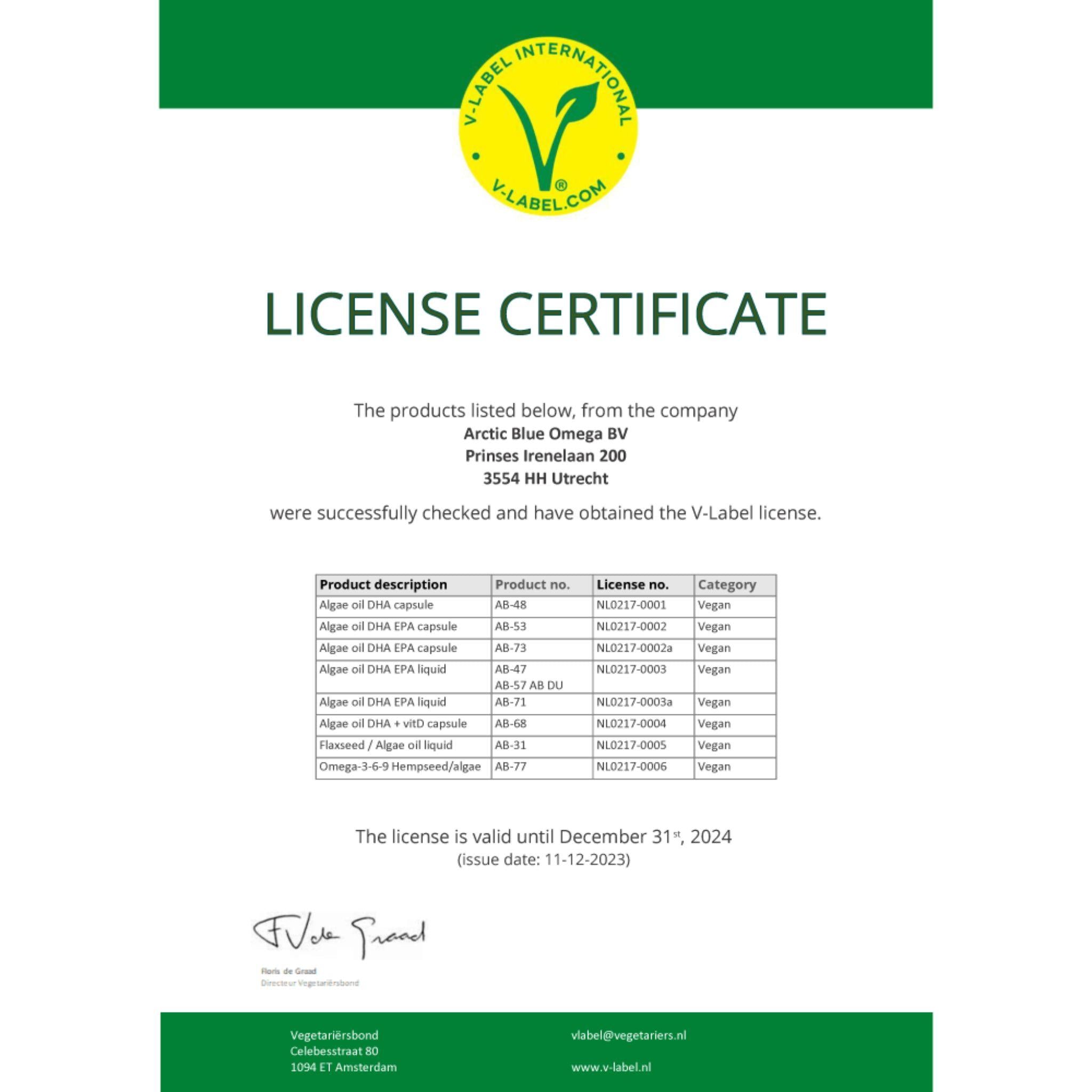 Omega 3 Algenöl Vegan - 60 Kapseln - Arctic Blue - Alaska - Seelachs - Algenöl - Cod liver oil - montcalia.ch