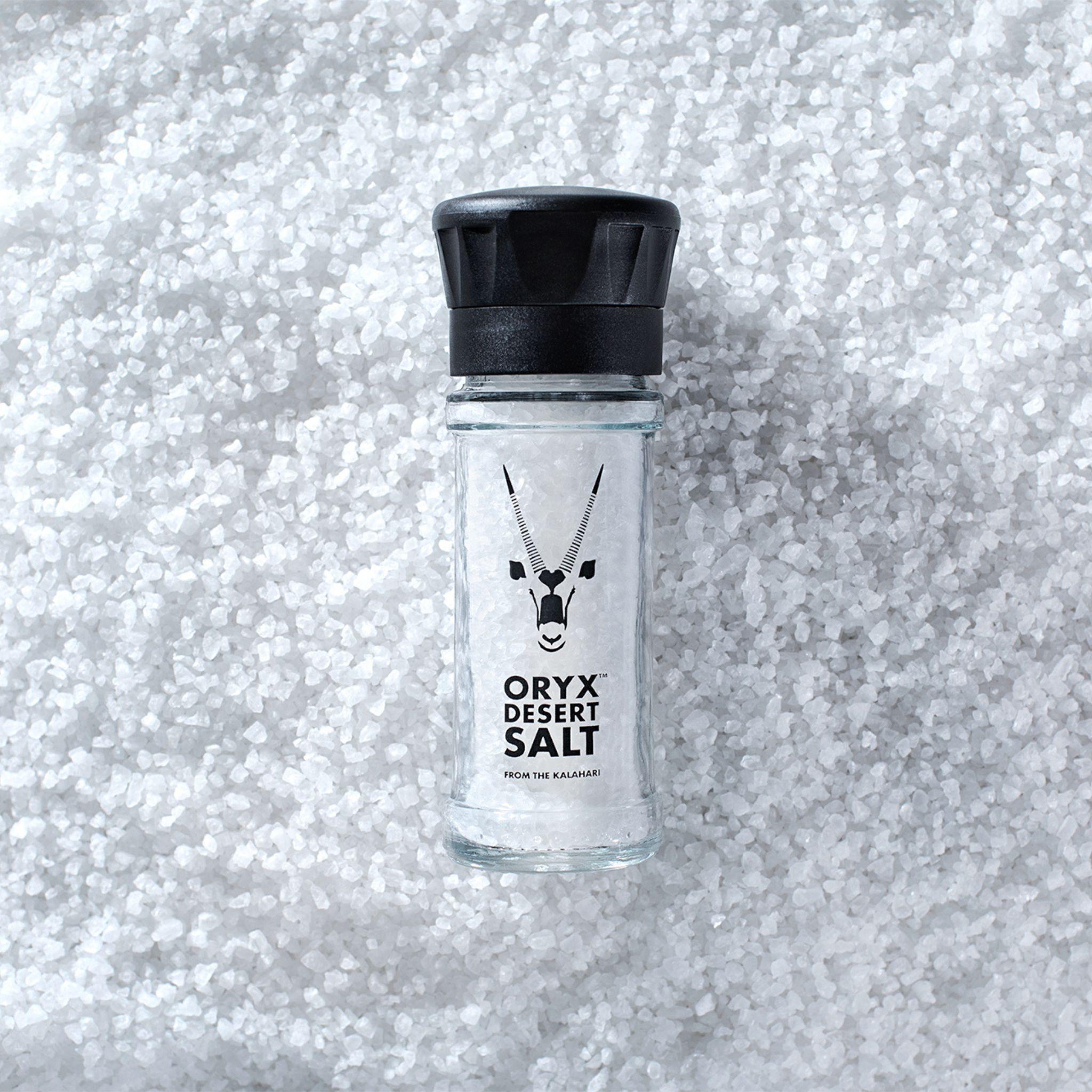 Oryx Desert Salt Premium Wüstensalz – Salzmühle 100g - ORYX DESERT SALT - Abnehmen - Bretonisches Salz - Celtic Sea Salt - montcalia.ch